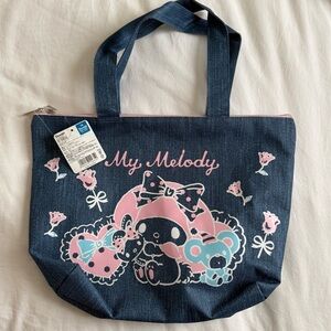 [Sanrio] My Melody Denim Tote Bag